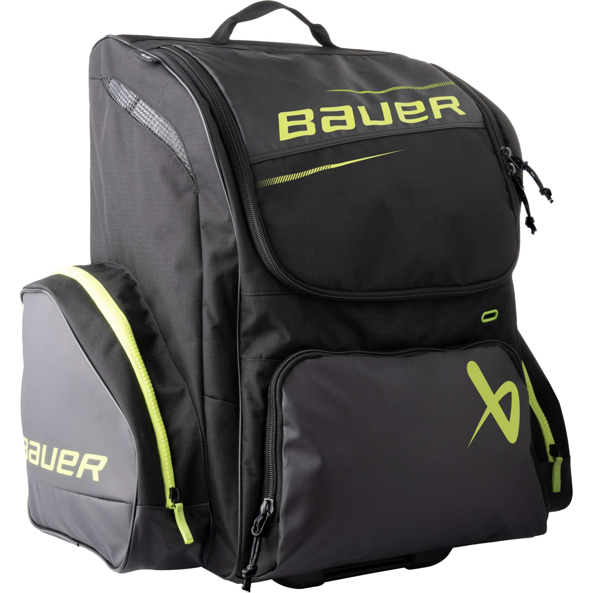 Bauer Elite Wheel Backpack Jr Sort