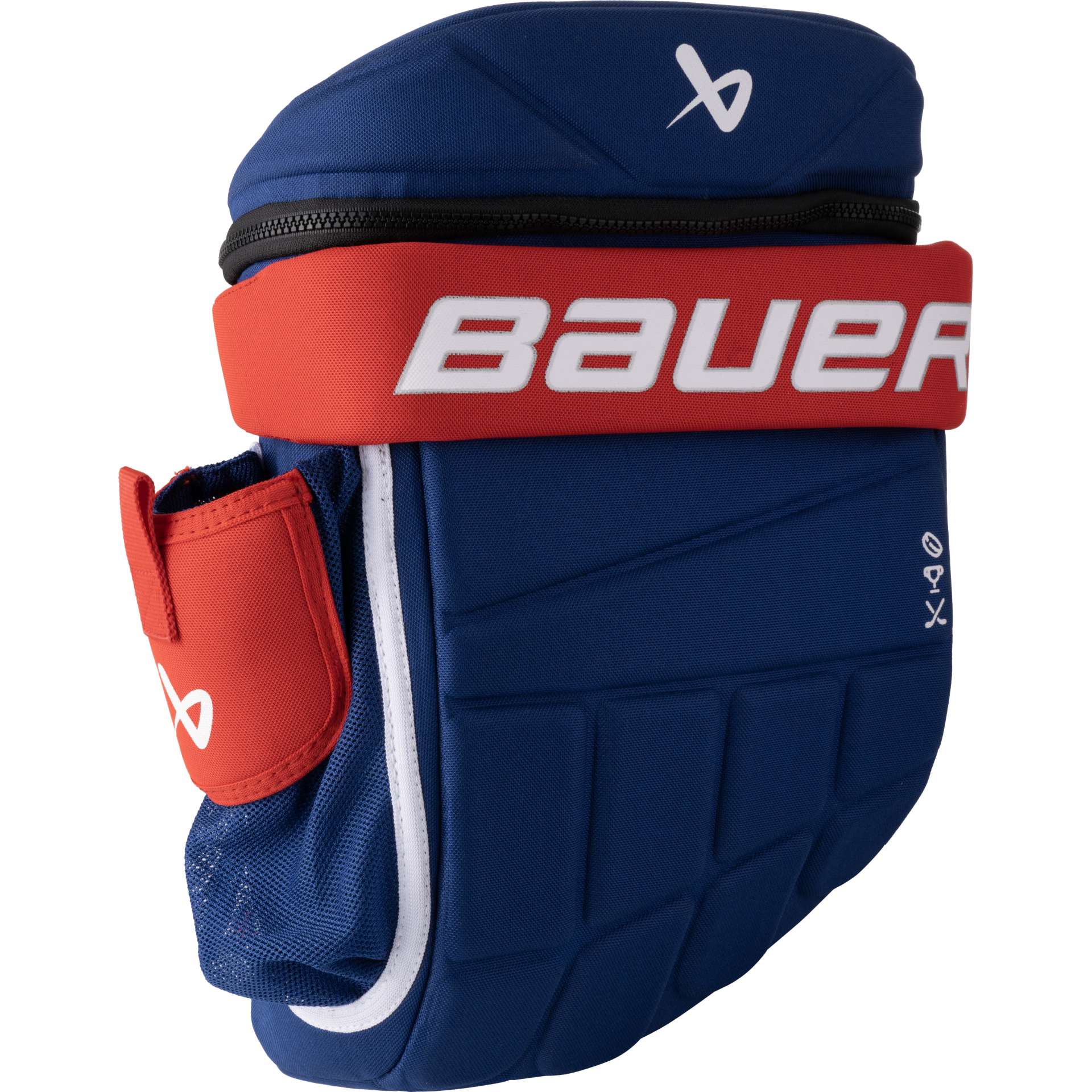 Bauer Glove Rygsæk Blå/Rød