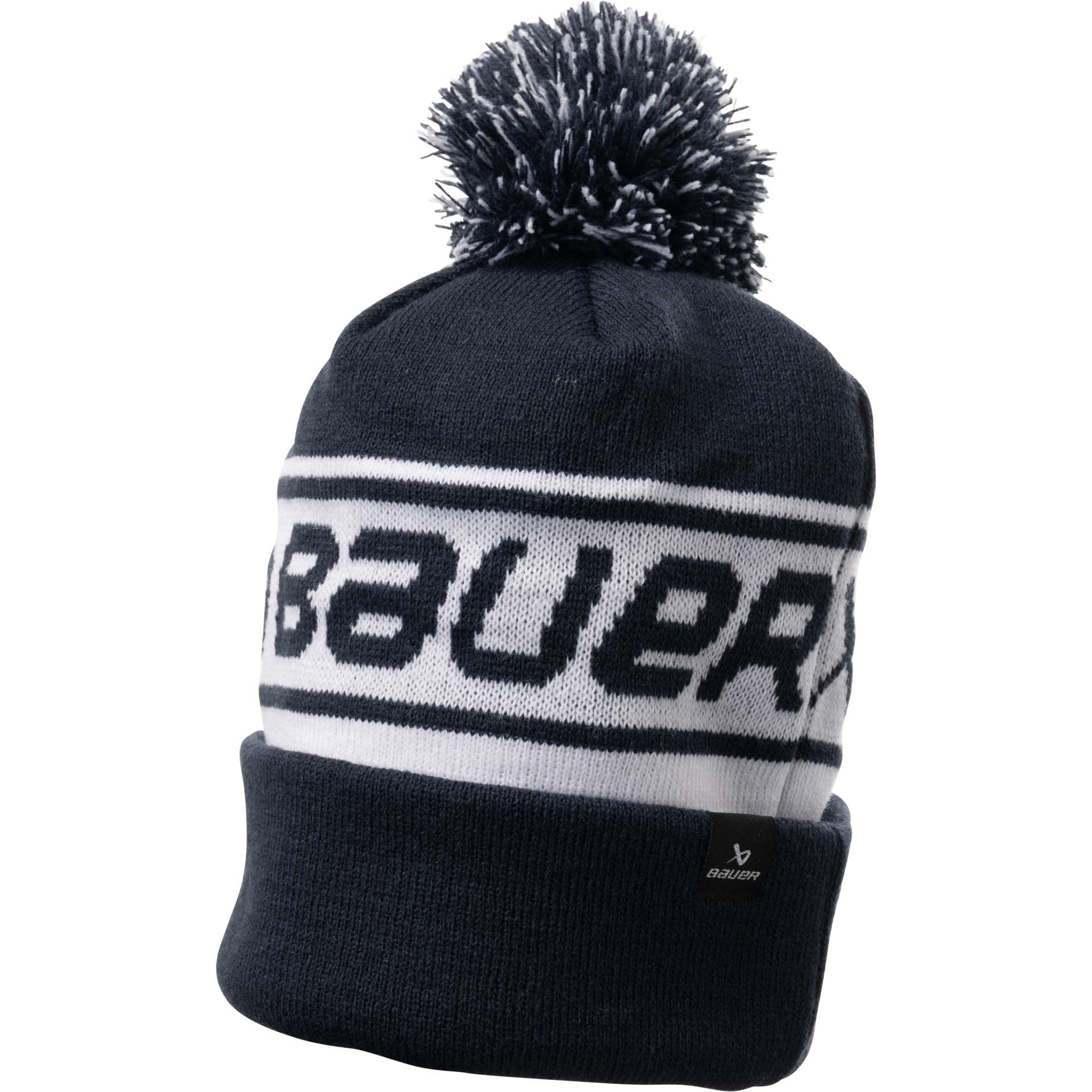 Bauer Team Ribbed Pom Hue Sr Navy