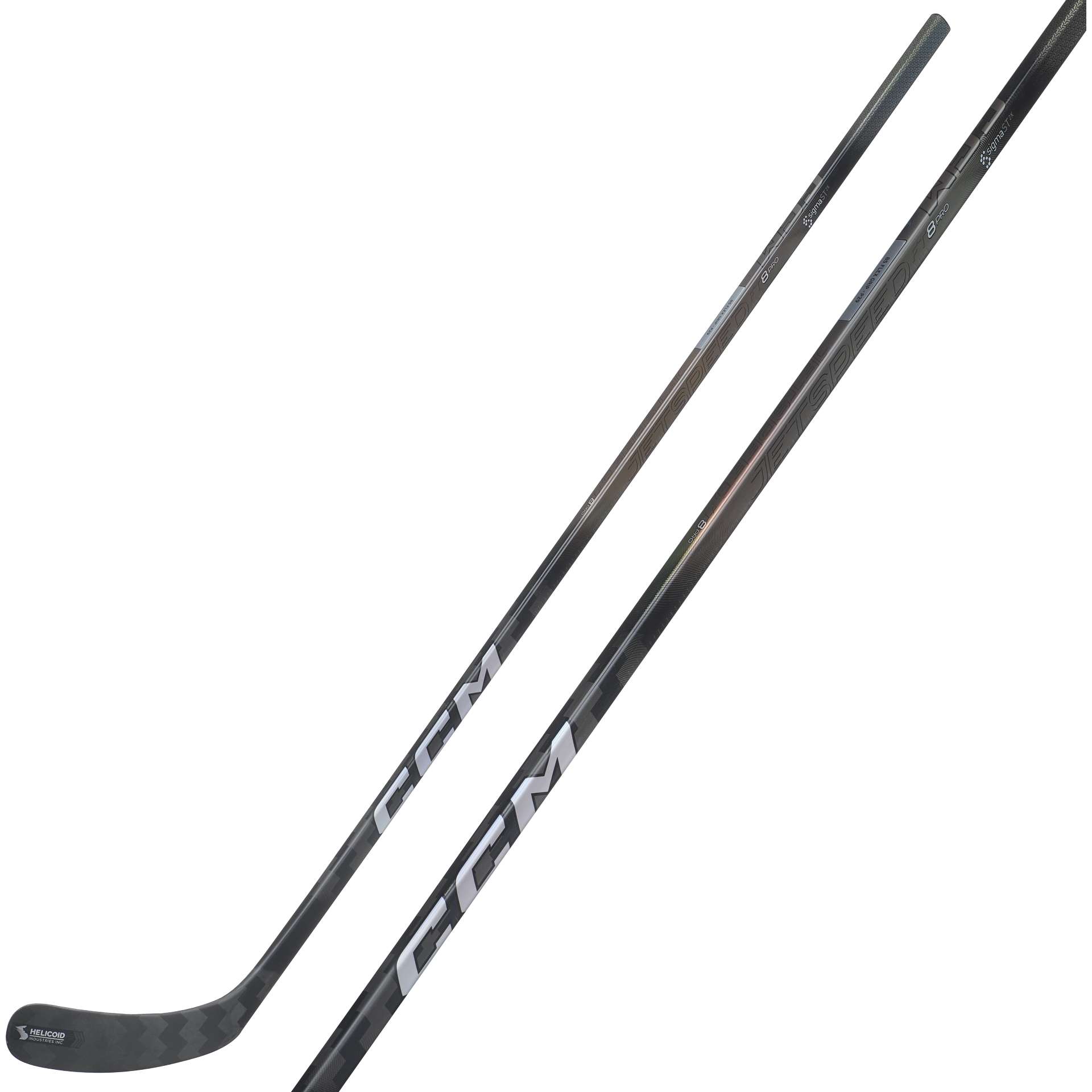 CCM Jetspeed FT8 Pro Ishockeystav Charcoal Sr